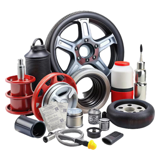 Automotive and metal parts with Desiccare desiccant packets
